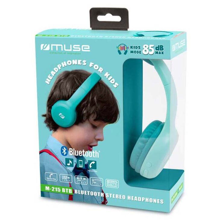 Auricular infantil Bluetooth Muse azul