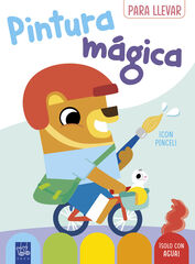 Pintura m&aacute;gica para llevar. Oso