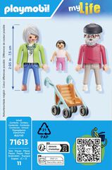 Playmobil My Life Abuelos y Bebé 71613