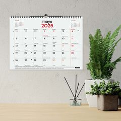 Calendari paret 16 mesos Finocam 34x24cm cas 24-25