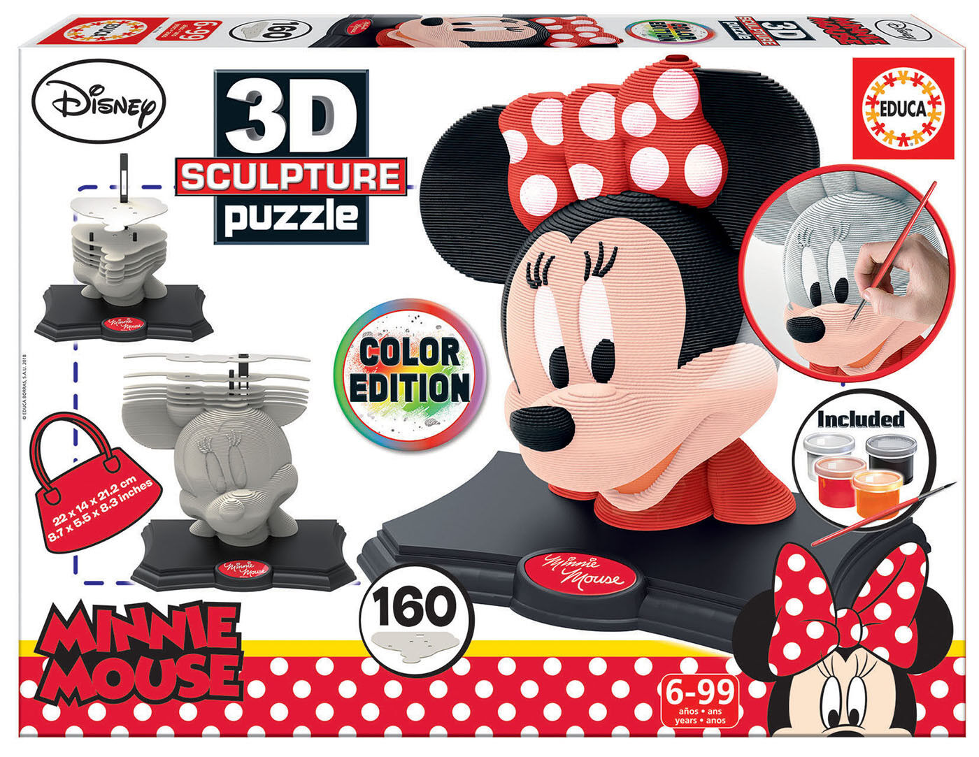 puzzle 3d educa