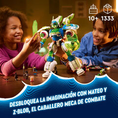 LEGO® DREAMZzz Mateo y Z-Blob Caballero Meca de Combate 71485