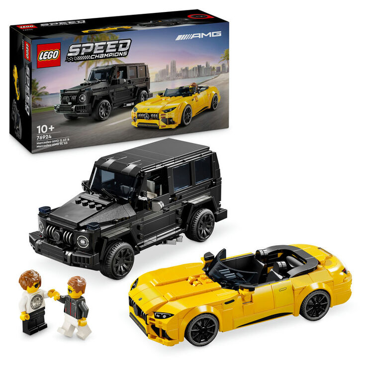 LEGO® Speed Champions Mercedes-AMG G 63 y Mercedes-AMG SL 63 76924