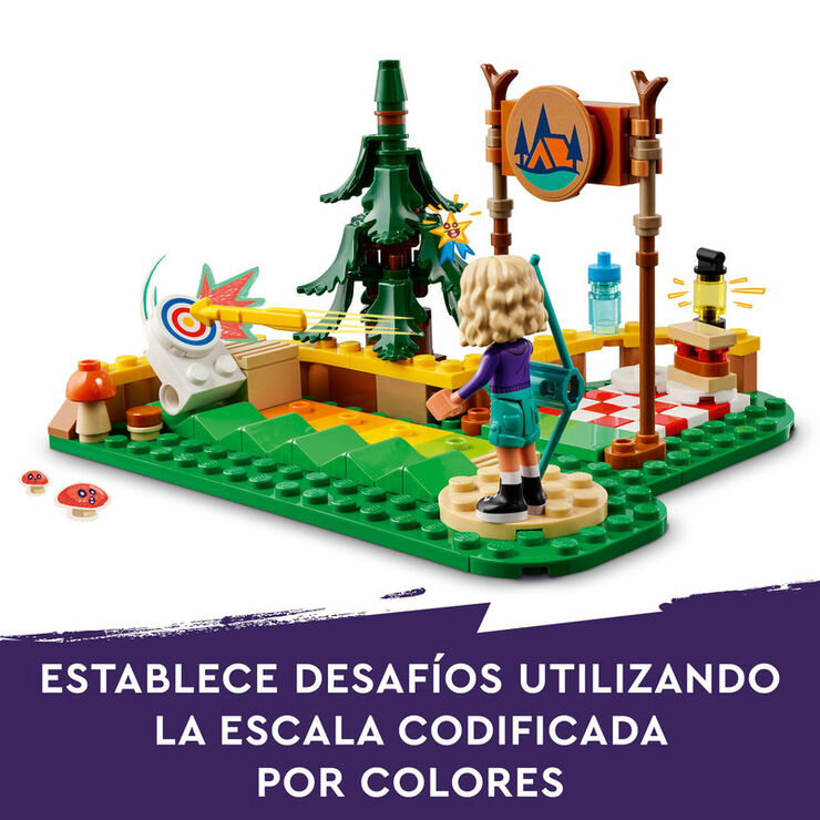 LEGO® Friends Campament d'Aventura: Àrea de Tir amb Arc 42622