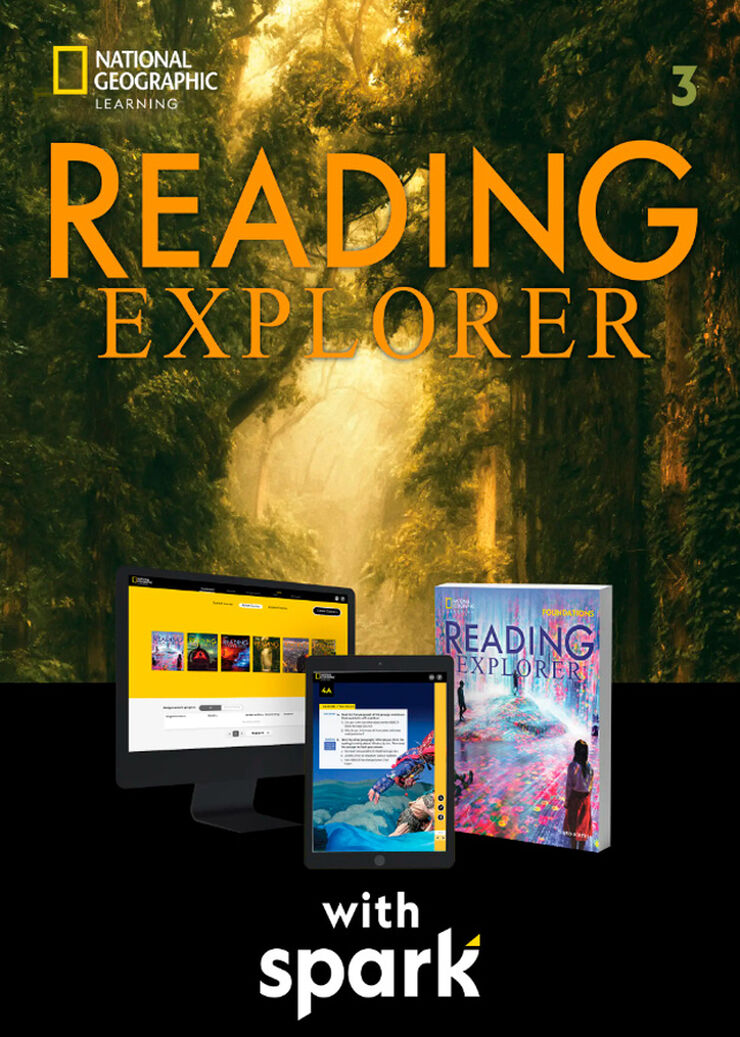 HNL Reading Explorer 3 B SB+Onl.