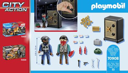 Playmobil City Action Spack Caja Fuerte 70908