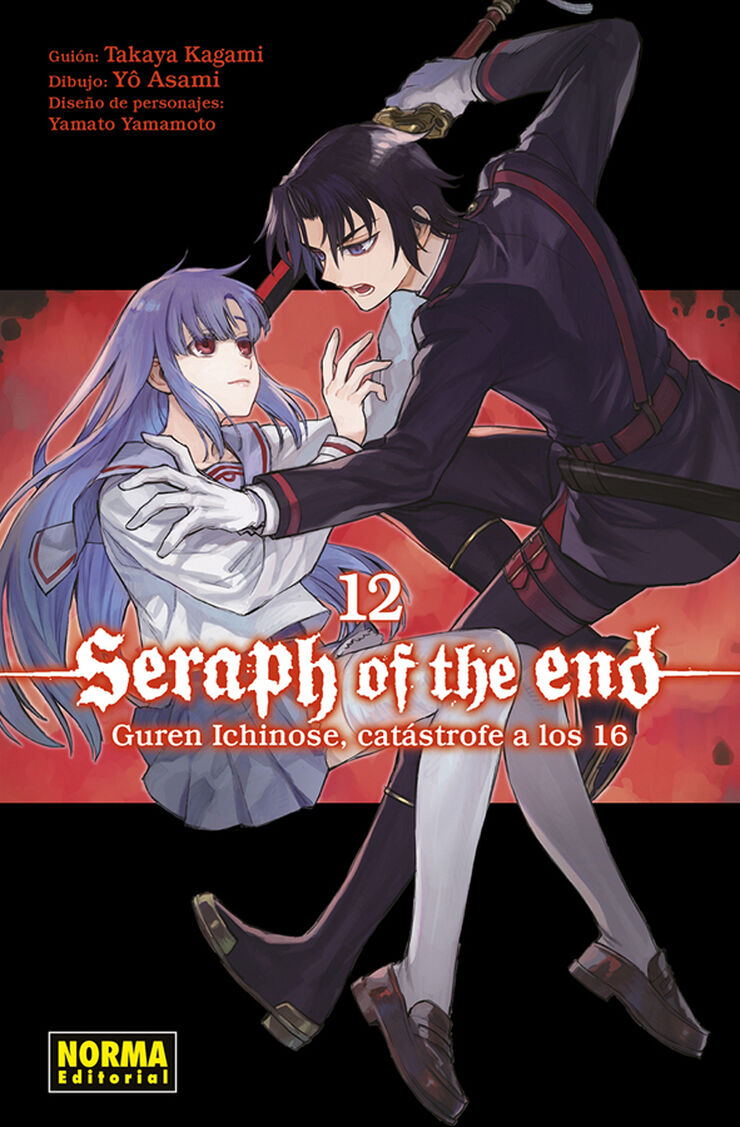 Seraph of the end 12: Guren ichinose, catastrofe a los 16