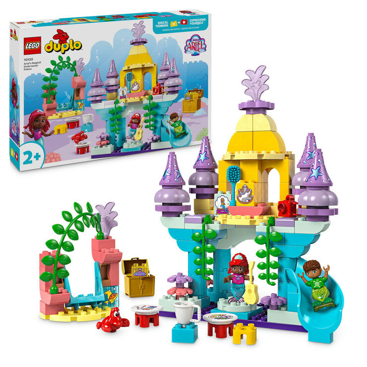 LEGO® DUPLO Disney Palacio Submarino Mágico de Ariel 10435