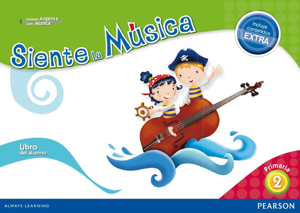 SIENTE LA MÚSICA 2º PRIMARIA Pearson 9788420564111 - Abacus Online