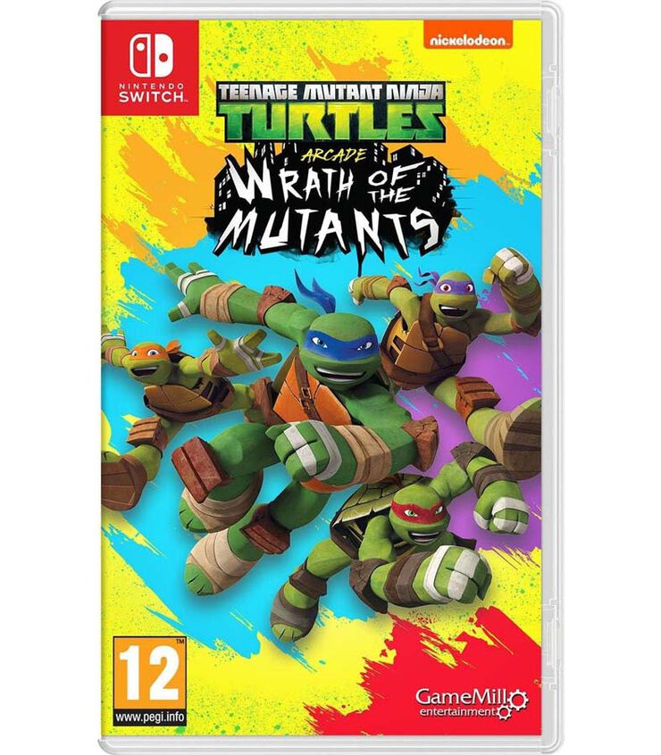 Tmnt Wrath of The Mutants Nintendo Switch