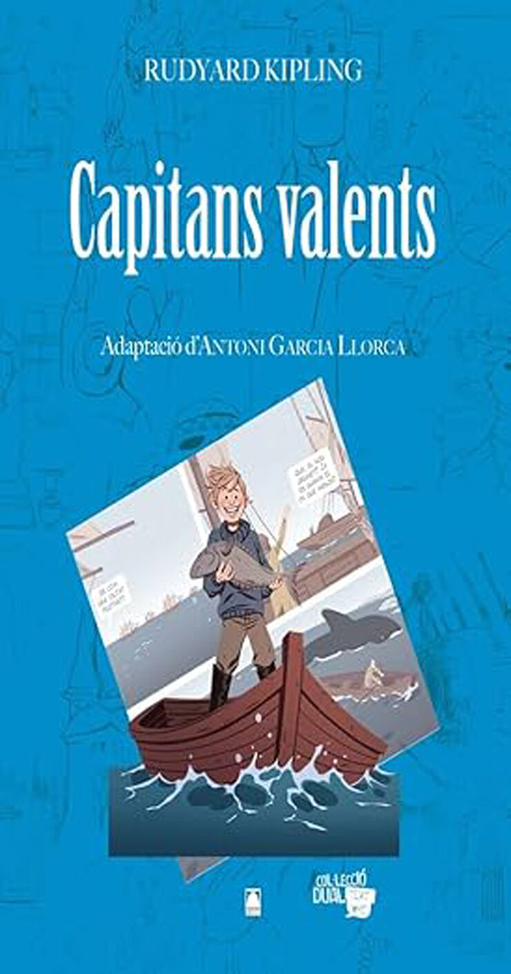 Col·lecció Dual 012. Capitans valents -Rudyard Kipling-