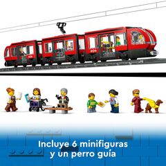 LEGO® LEGO City Tramvia i Estació del Centre 60423