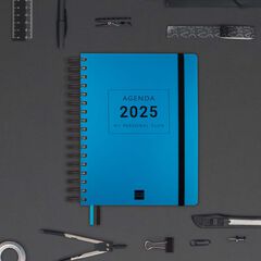 Agenda Finocam 16M Tempus 1/4 sem/vista cas 24-25 azul