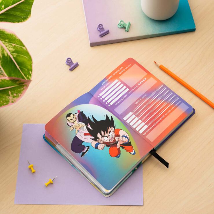 Agenda 17mesos pocket setm/vista cast 24-25 Dragon Ball