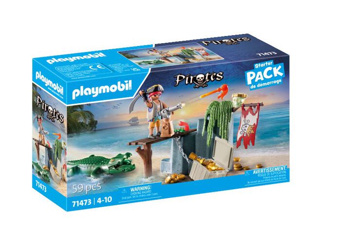 Playmobil Piratas con Caiman 71473