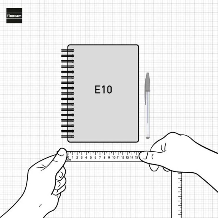 Agenda Finocam 16M Haiku E10 setm/vista cas 24-25 Coral