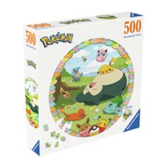 Puzle 500 peces Pokémon Round