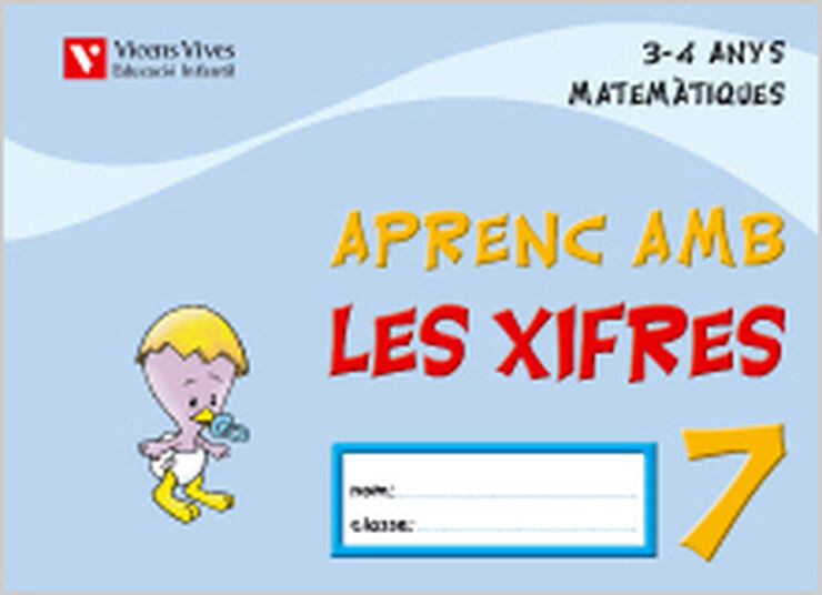 Aprenc Amb Les Xifres 7 Infantil 3 Anys