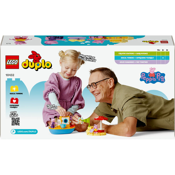 LEGO® DUPLO Peppa Pig Excursió en Vaixell de la Peppa Pig 10432