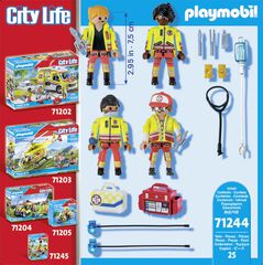 Playmobil City Life Equip De Rescat 71244