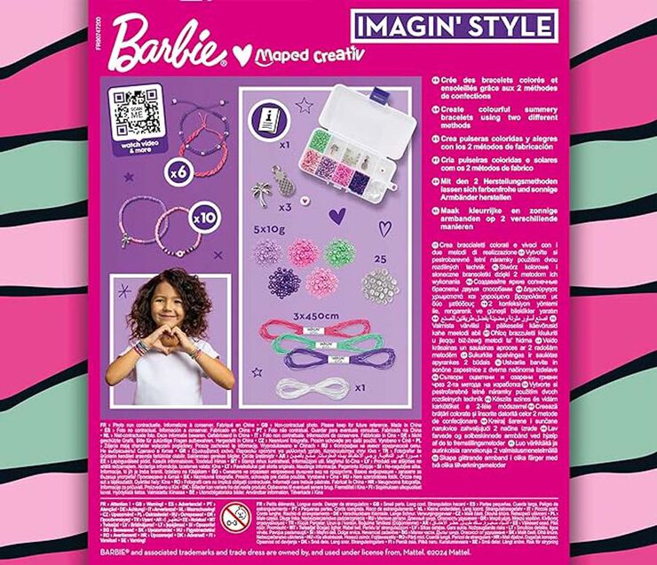 Pulseras Imagin Style Maped Barbie