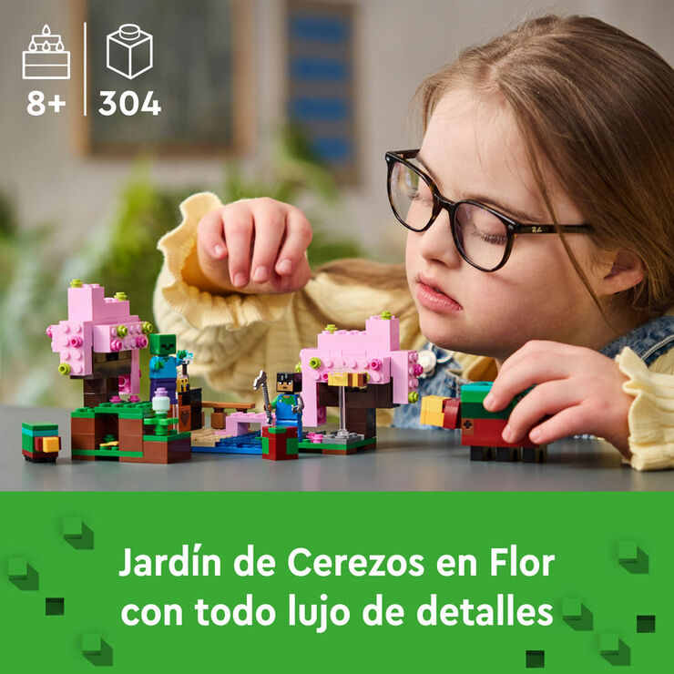 LEGO® Minecraft El Jardín de Cerezos en Flor 21260