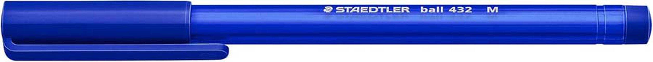 Bolígraf Staedtler 432 M blau 10u