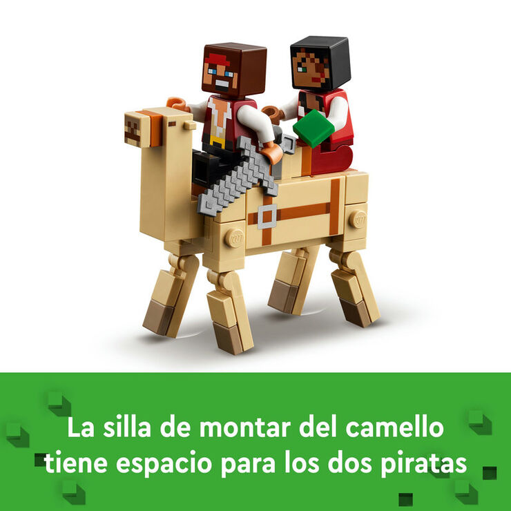 LEGO® Minecraft El Viaje en el Barco Pirata 21259