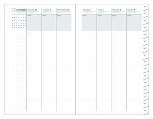 Agenda 16m Pastel 16x24 sem/vista mult 24-25 naranja