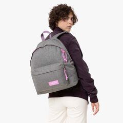 Motxilla PC Eastpak out Office grey/pink