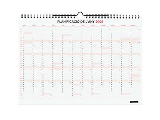 Calendario pared 16 meses Finocam 34x24cm cat 24-25