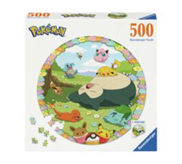 Puzle 500 peces Pokémon Round