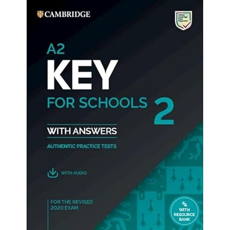 A2 Key for Schools 2 Student's Book + Answers + Audio