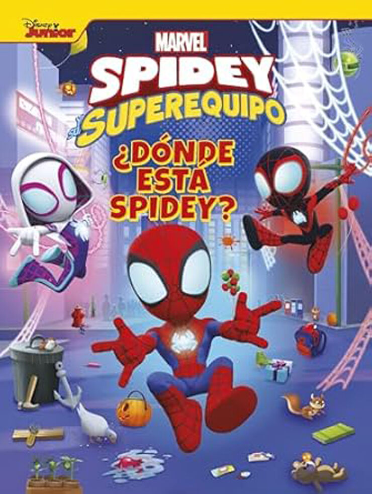 Spidey y su superequipo. ¿Dónde está Spidey?