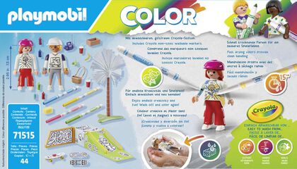 Playmobil Color Skatepark 71515