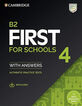 B2 First for Schools 4 Student's Book + Answers + Audio