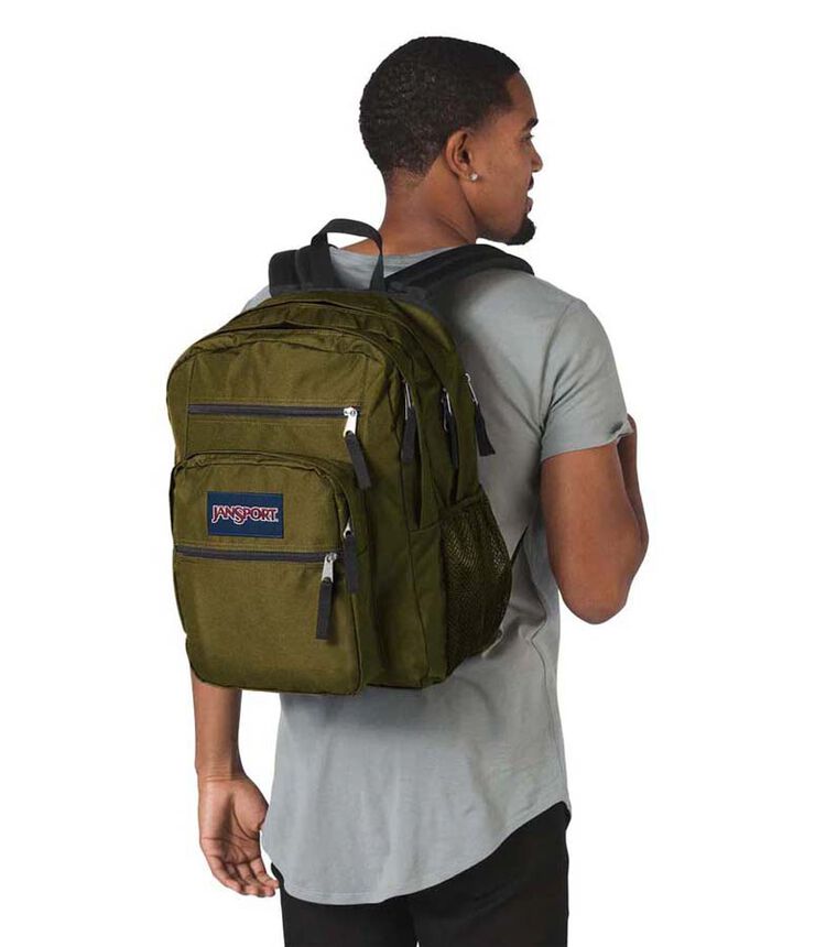 Mochila Jansport Big Student Army green