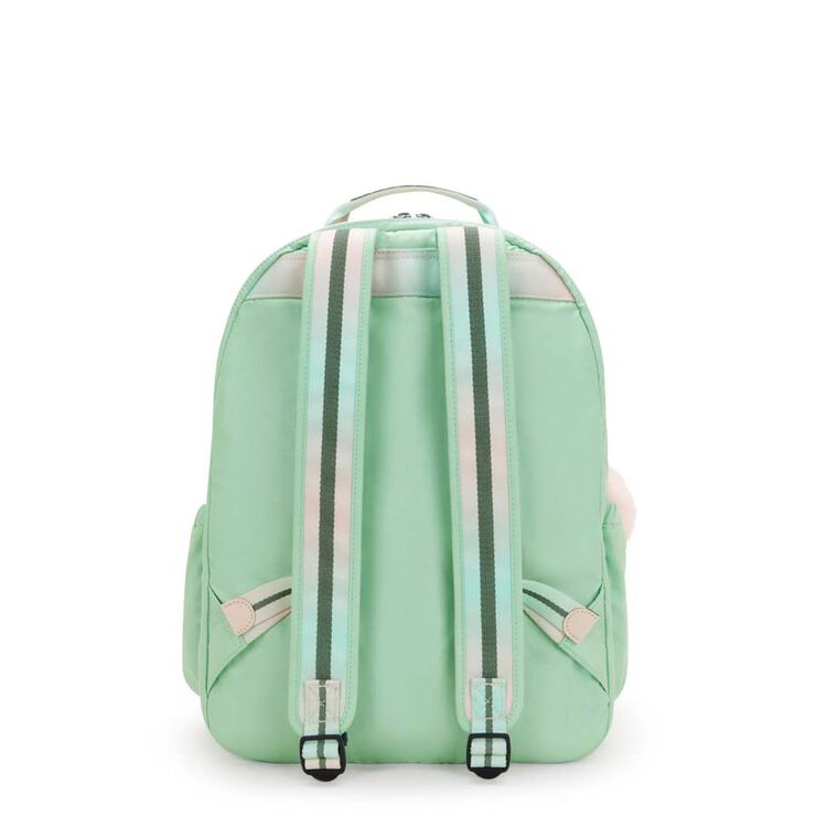 Mochila doble Kipling Seoul green