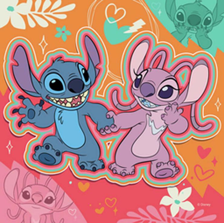 Puzle 3 X 49 peces Disney Stitch