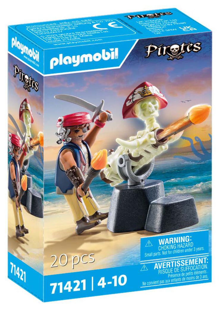 Playmobil Pirates Artiller Pirata 71421