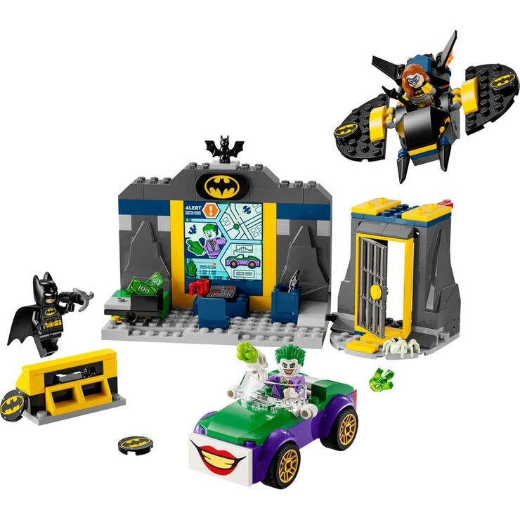 LEGO® Super Herois Batcova amb Batman™, Batgirl™ i The Joker™ 76272