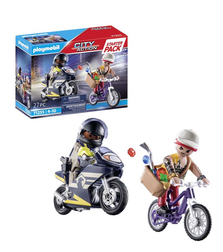 Playmobil City Action Spack Fuerzas Especiales y Ladrón 71255