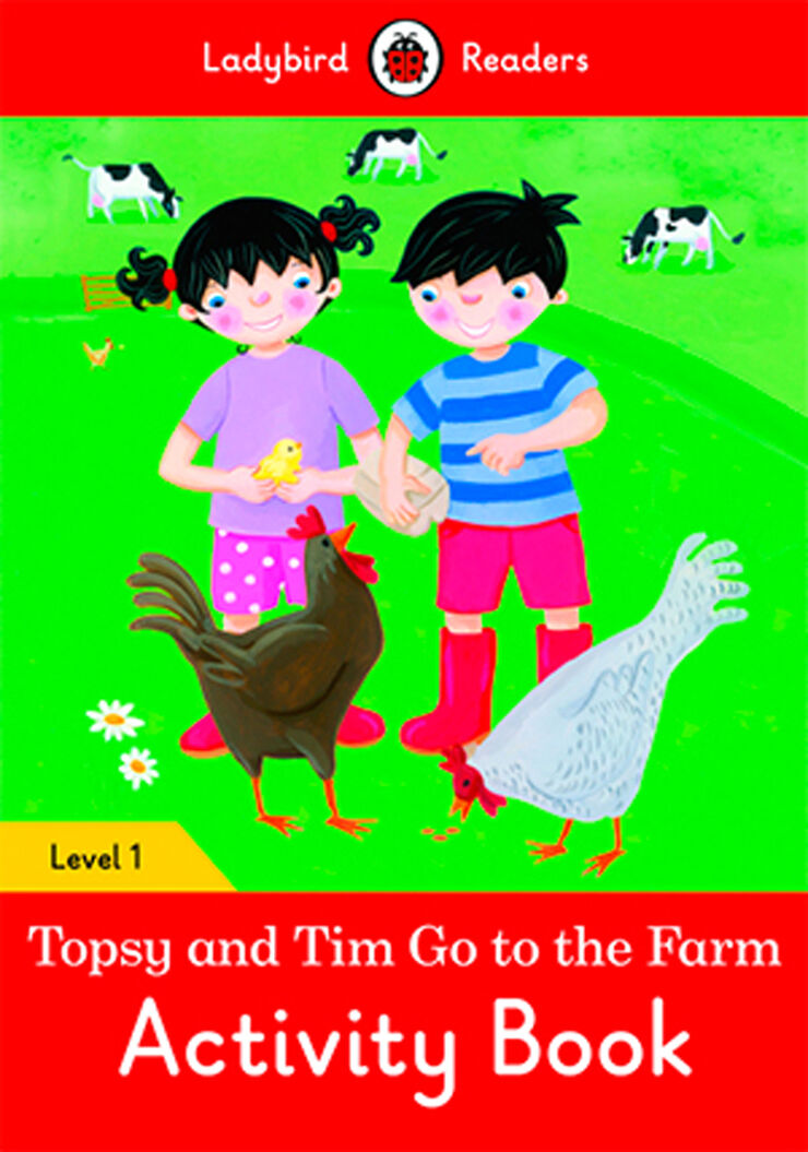 Topsy and tim: go to the farm activity book  (LB)