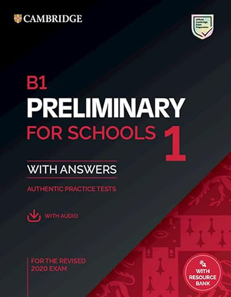 B1 Preliminary for Schools 1 + Answers + Audio