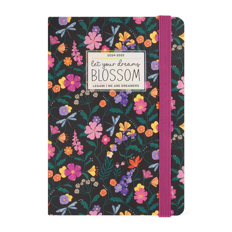 Agenda Legami 18 meses medium sem/vista mult 24-25 Wildflowers