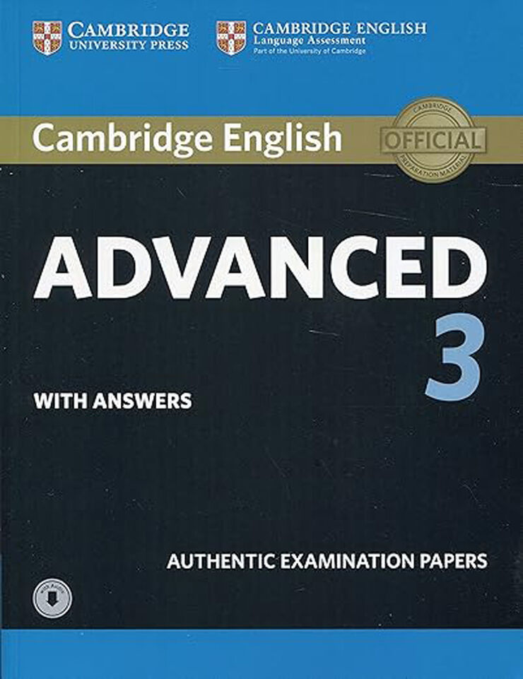 Cambridge English Advanced 3 Student's Book + Answers + Audio