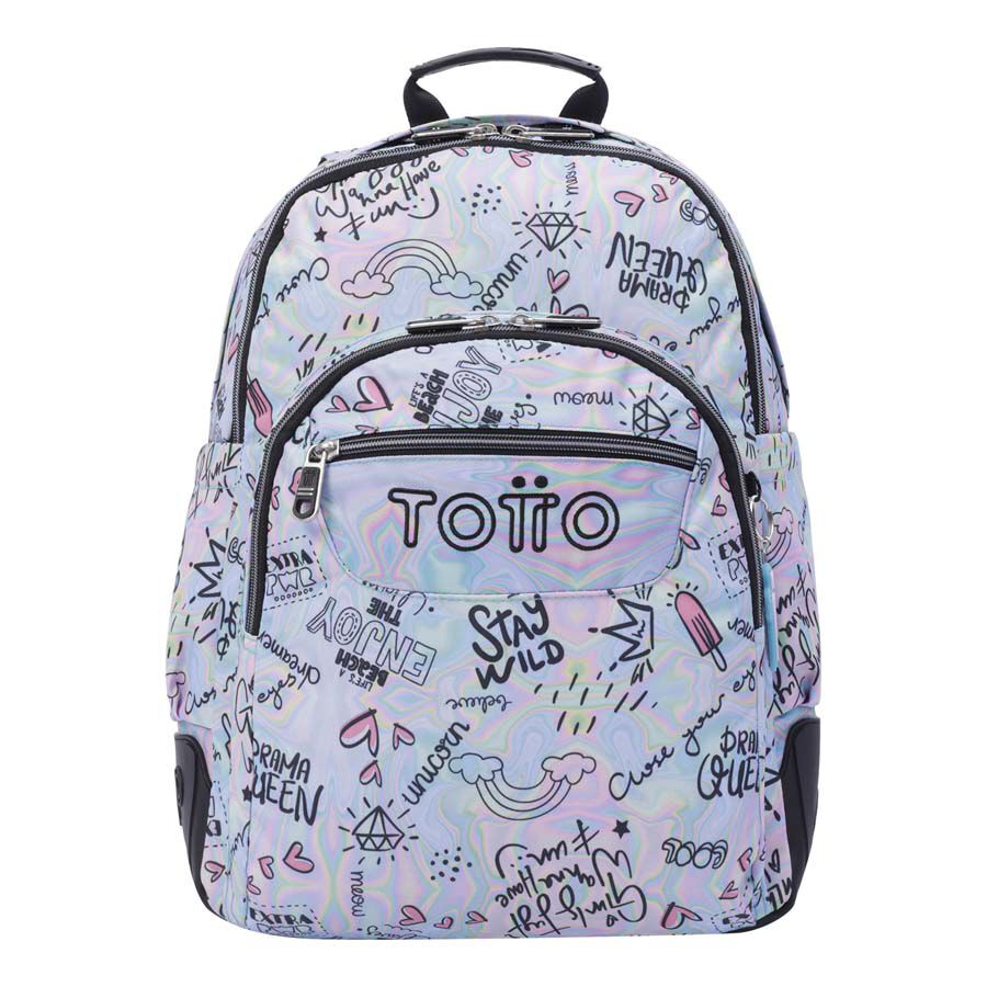 Mochila Totto Crayoles Rainbow Abacus Online