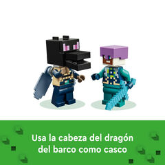 LEGO® Minecraft El Drac Ender i el Vaixell del End 21264