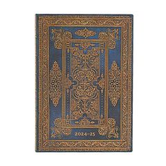 Agenda 18 mesos Flex Midi apaïsada setm/vista 24-25 Luxe blau