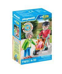 Playmobil My Life Abuelos y Bebé 71613